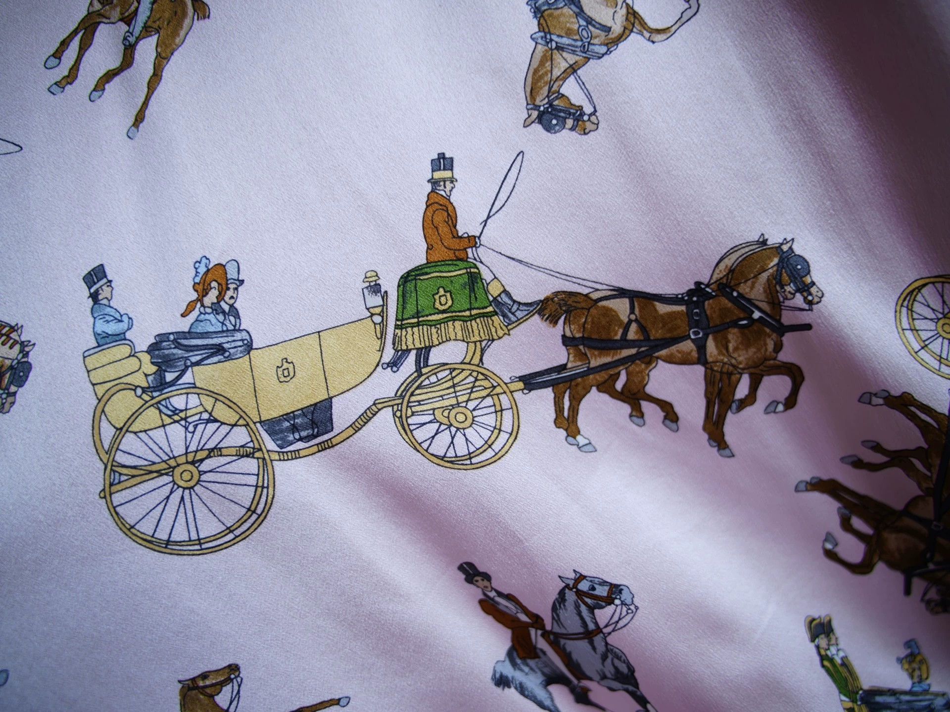 Vintage Women's USA Vintage Silk Printed Pleated Skirt Set Size ONE SIZE - 8 Thumbnail