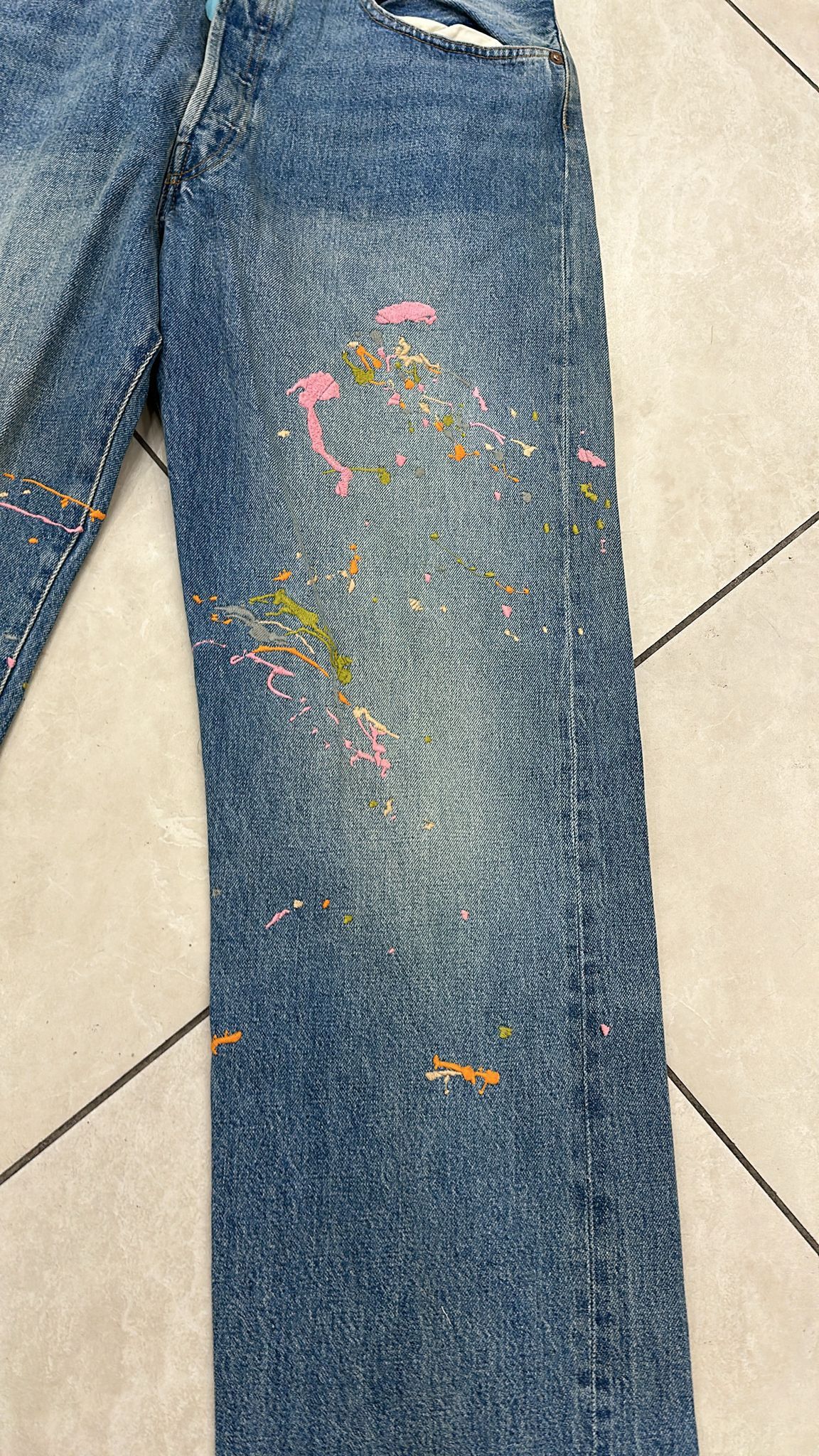 Levi's Vintage Clothing LVC Levi's Vintage Clothing 1955 501XX BigE Selvedge Jeans Size US 34 / EU 50 - 6 Thumbnail