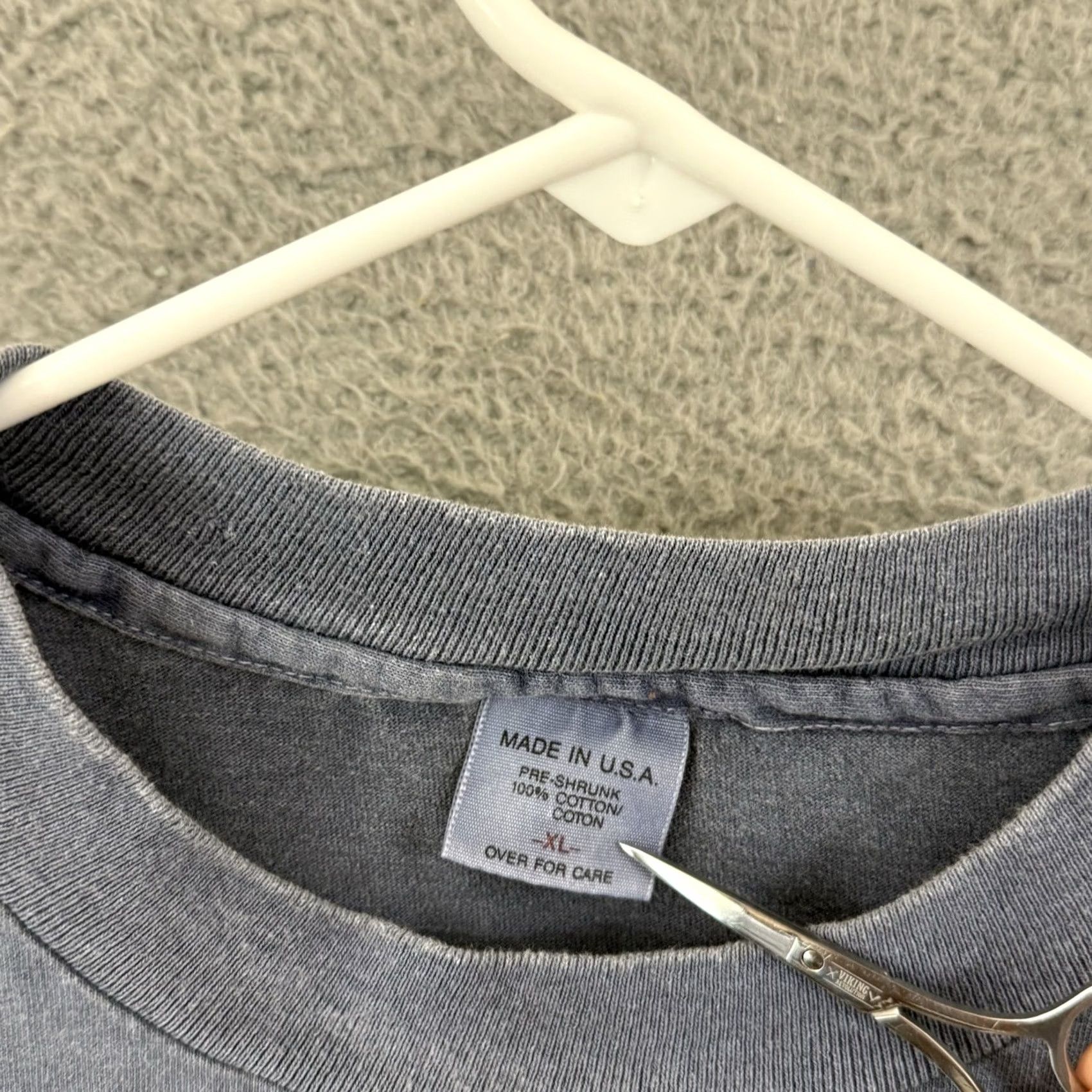 Anvil VINTAGE Great Smoky Mountain Shirt Men’s XL Blue Short Sleeve 90s Nature Outdoor Anvil Logo T-Shirt Mens XL Blue 90s Vintage Shirt Size US XL / EU 56 / 4 - 7 Thumbnail