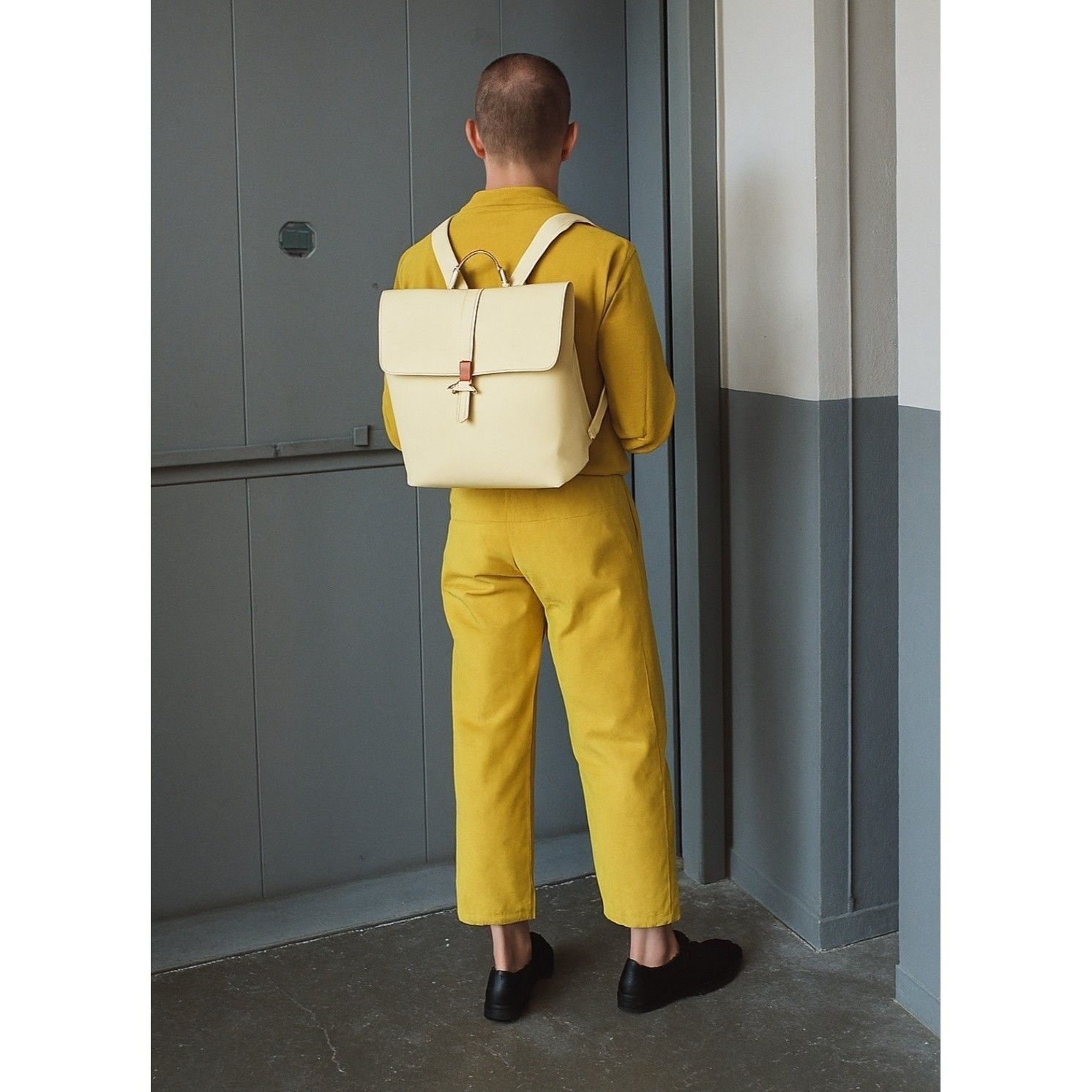 Other GAG BACKPACK PERA Leather Creamy lemon hue Size ONE SIZE - 1 Thumbnail