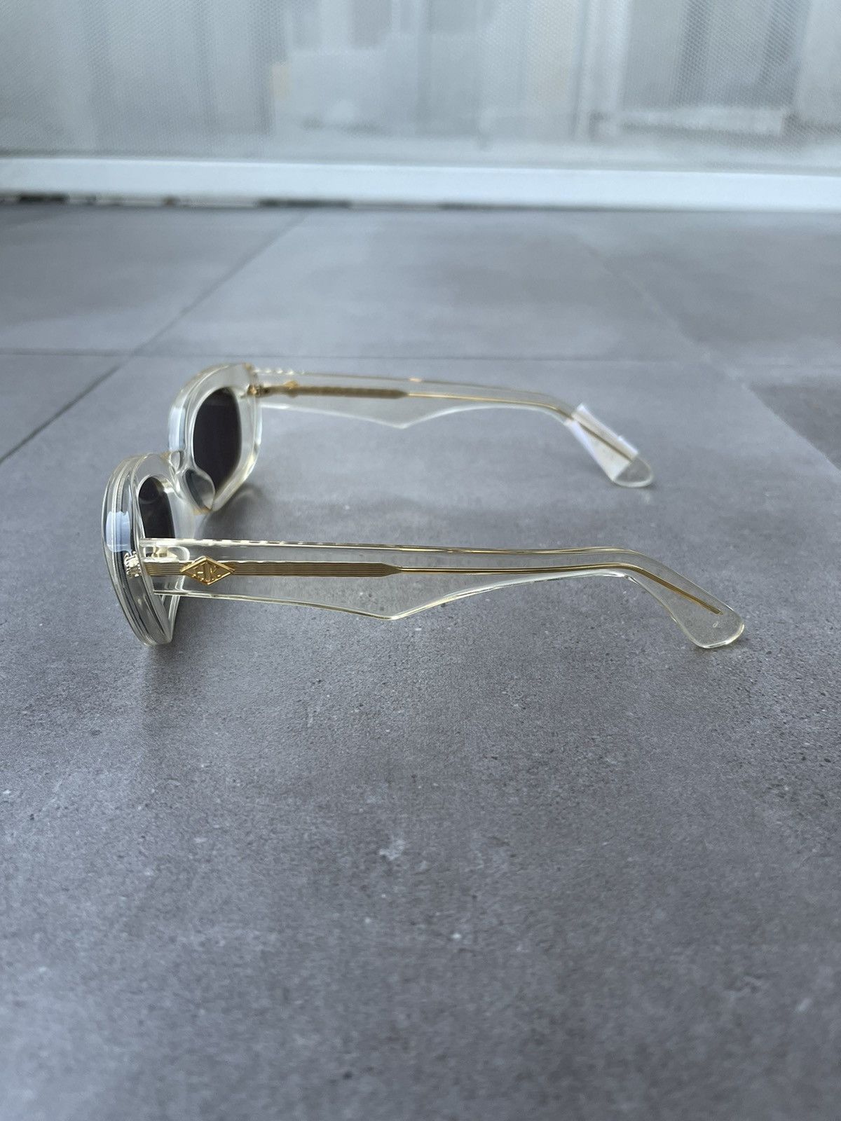 Han Kjobenhavn !DS! SS23 Han Kjobenhavn Iris Champagne Sunglasses Size ONE SIZE - 10 Thumbnail