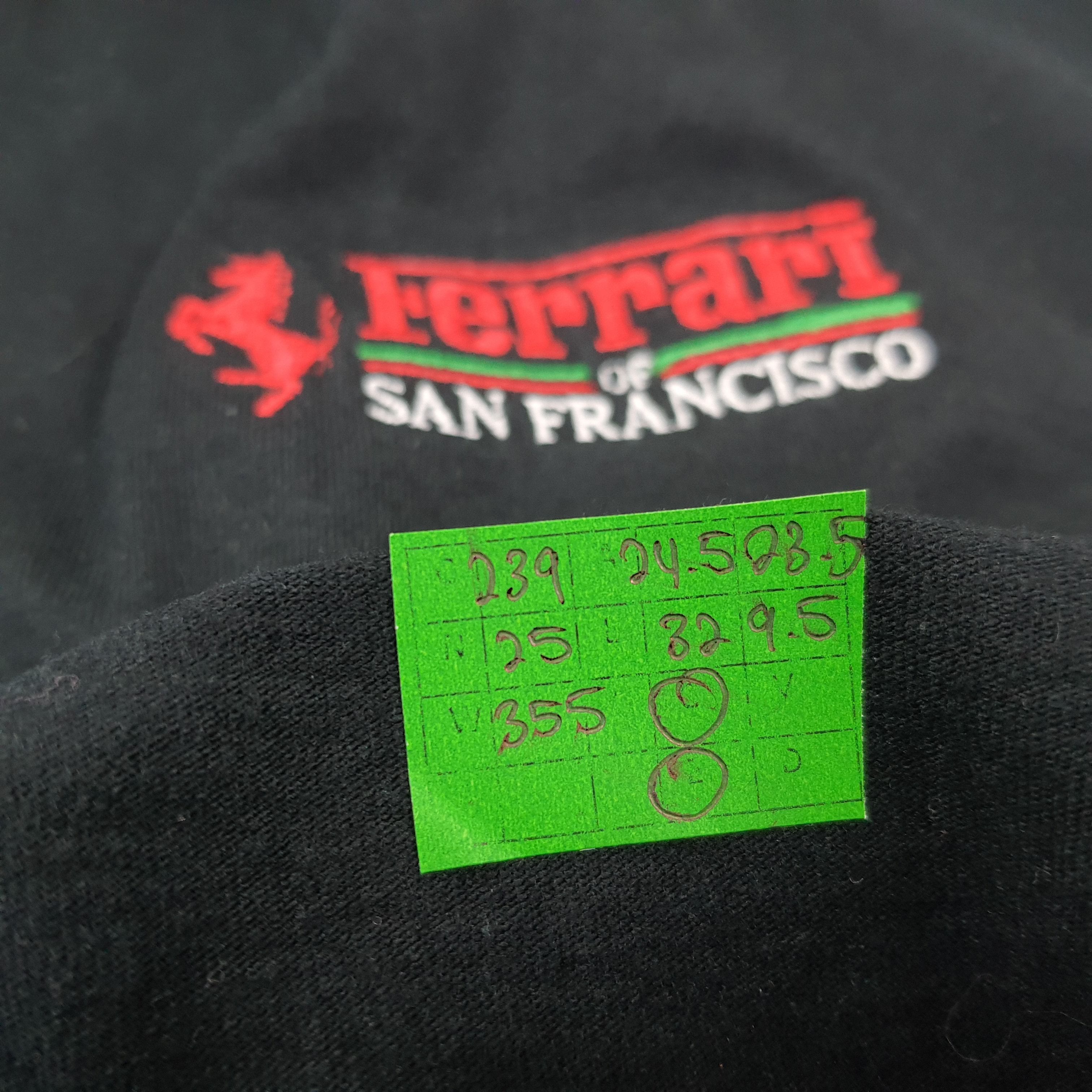 Ferrari Vintage Ferrari of San Francisco Motorsports Tshirt C239N25 Size US XL / EU 56 / 4 - 5 Thumbnail