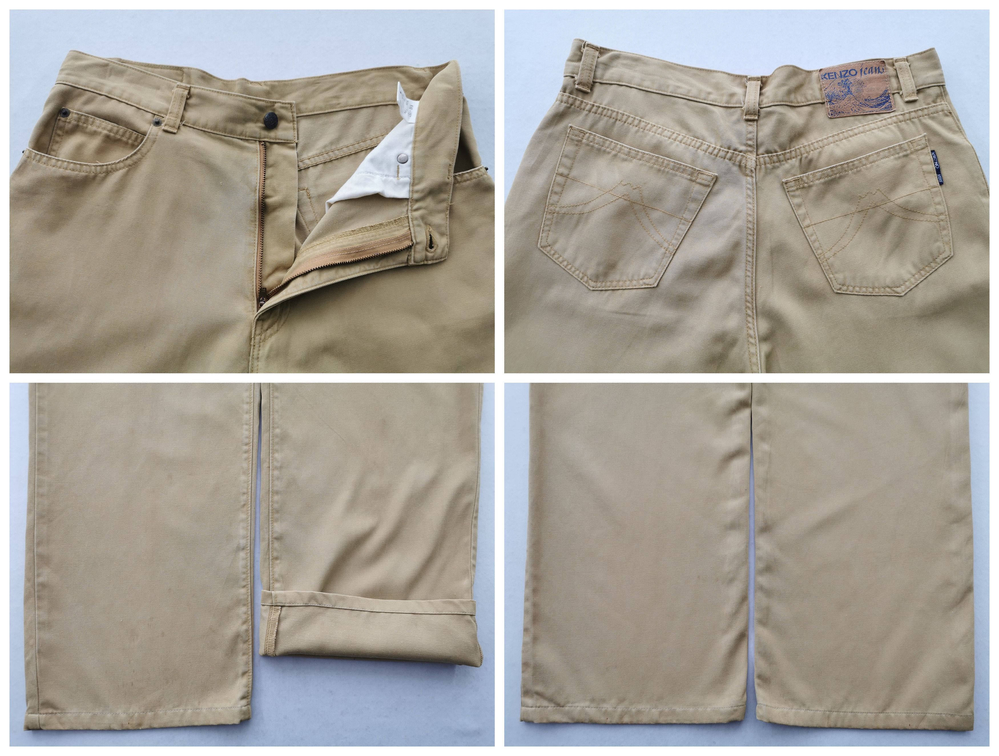 Vintage 90s Kenzo Trouser Pants Made In Japan Size 32