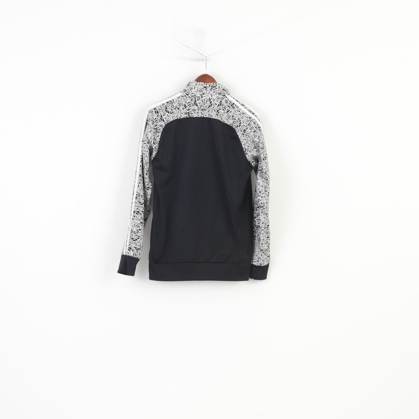 Adidas Adidas Men S Sweatshirt Full Zipper Black Collar 10716 Size US S / EU 44-46 / 1 - 7 Thumbnail