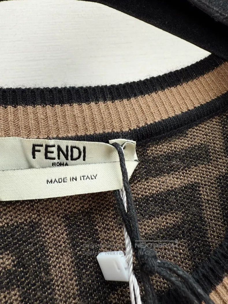 Fendi Fendi Classic floral knit dress Size XS / US 0-2 / IT 36-38 - 2 Thumbnail
