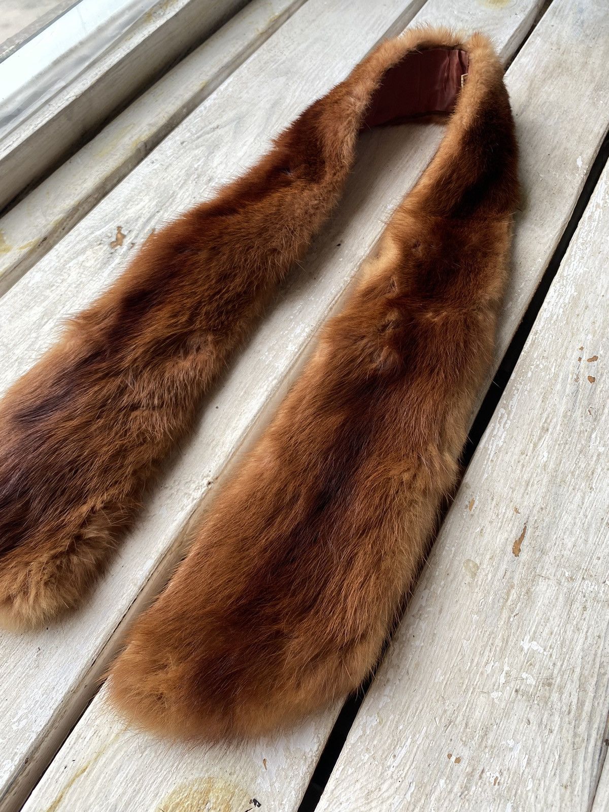 Vintage Vintage real fur mohair scarf avant-garde rare Size ONE SIZE - 4 Thumbnail