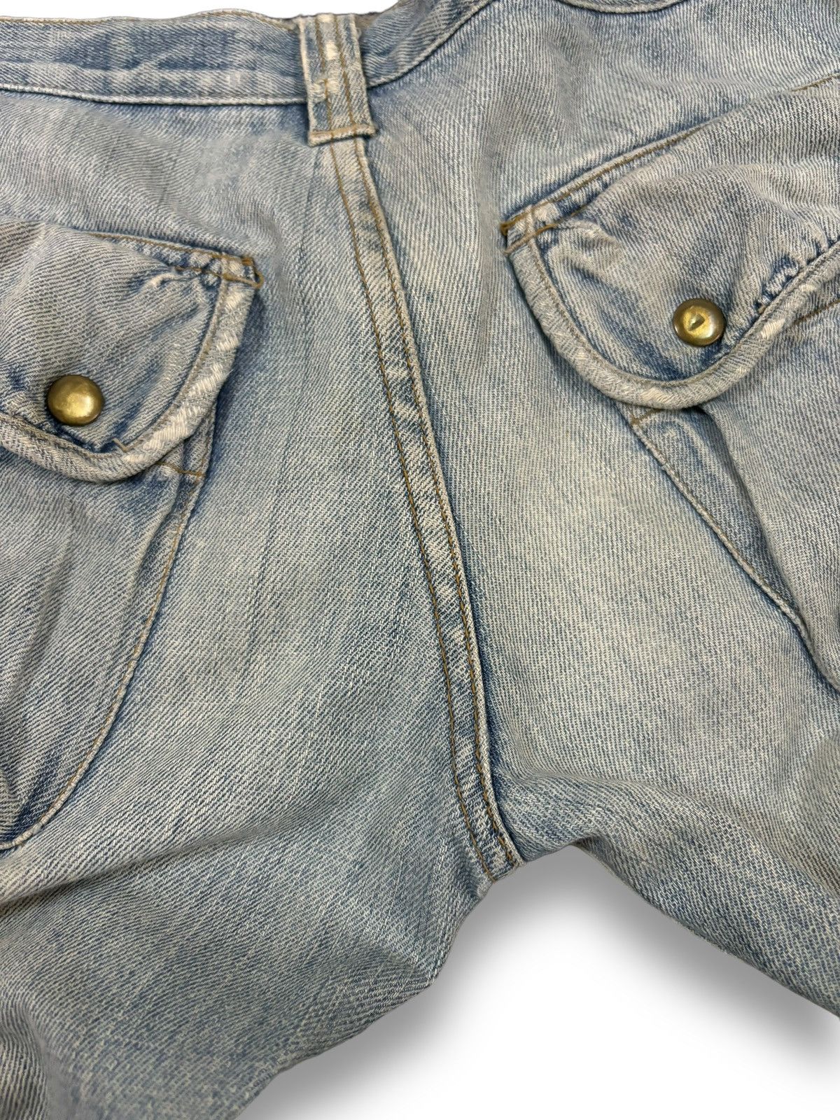 KMRii Vintage Kiliwatch Mud Wash Distressed Punk Grunge Jeans Size US 32 / EU 48 - 14 Thumbnail