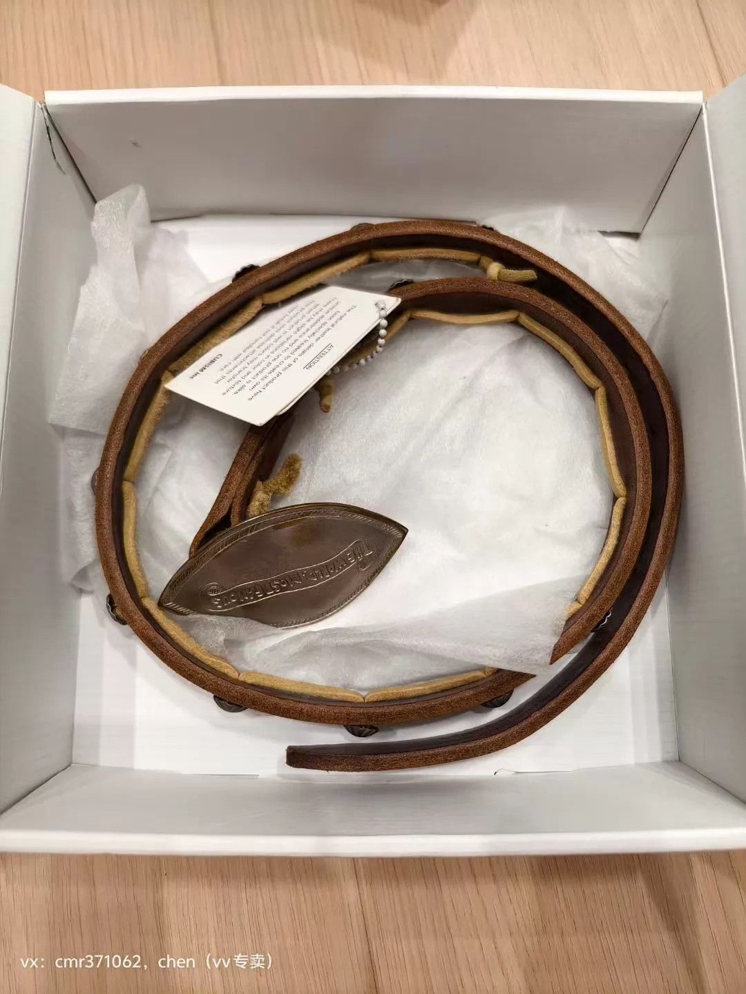 Visvim VISVIM 15SS CONCHO BELT 20MM Brown W30 New Size ONE SIZE - 1 Thumbnail