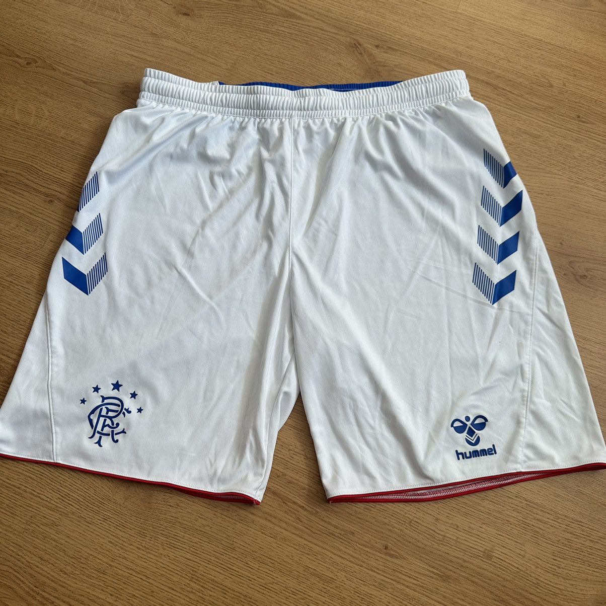 Hummel Soccer Jersey Glasgow Rangers 2018 2019 Away Football Shorts Grailed