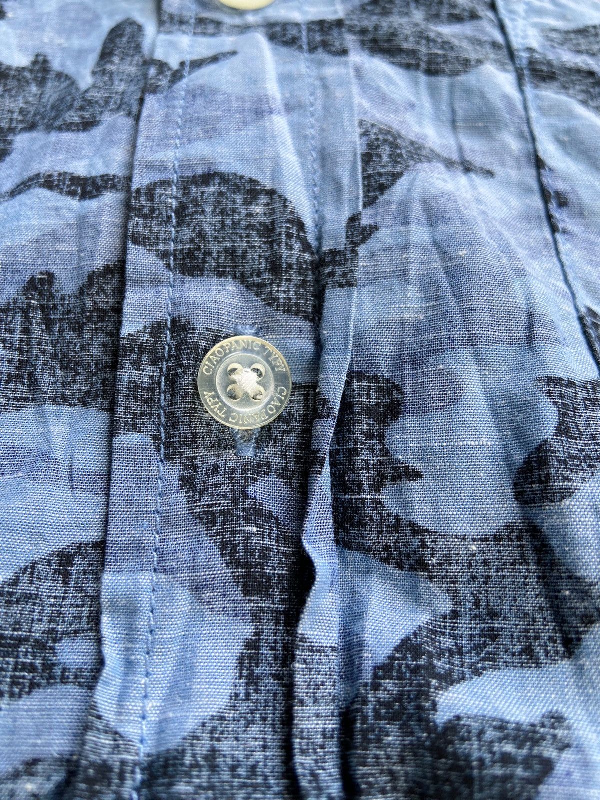 PPFM CIAOPANIC TTPY ARMY BUTTON UP SHIRT Size US M / EU 48-50 / 2 - 11 Thumbnail