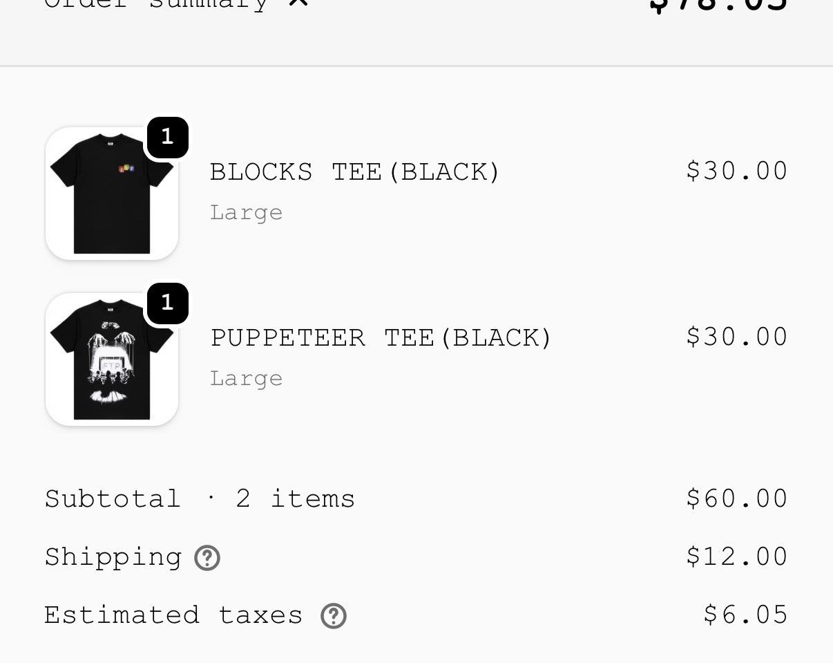 Fuck The Population FTP Blocks Tee Black Size US L / EU 52-54 / 3 - 3 Thumbnail