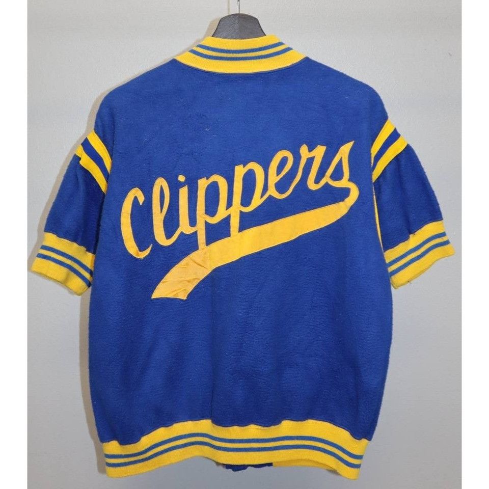 Russell Athletic Vintage 1950s Russell Southern Co. Clippers Varsity Baseball Size US M / EU 48-50 / 2 - 1 Thumbnail
