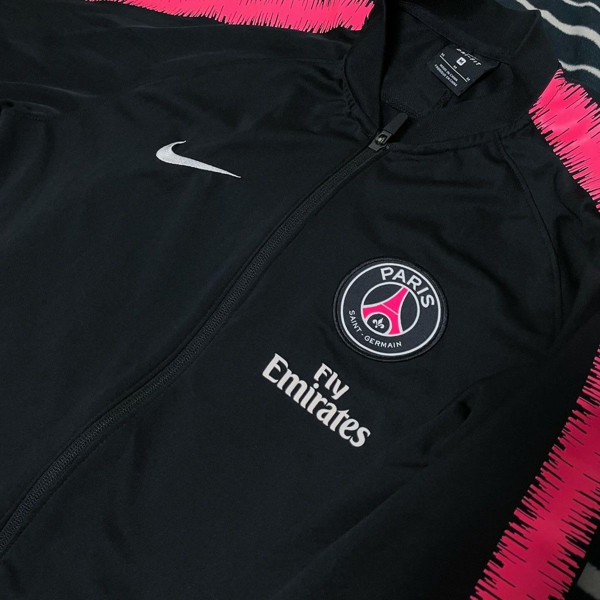 Nike Nike PSG 2018 2019 1/4 Zip Training Top Size US M / EU 48-50 / 2 - 4 Thumbnail