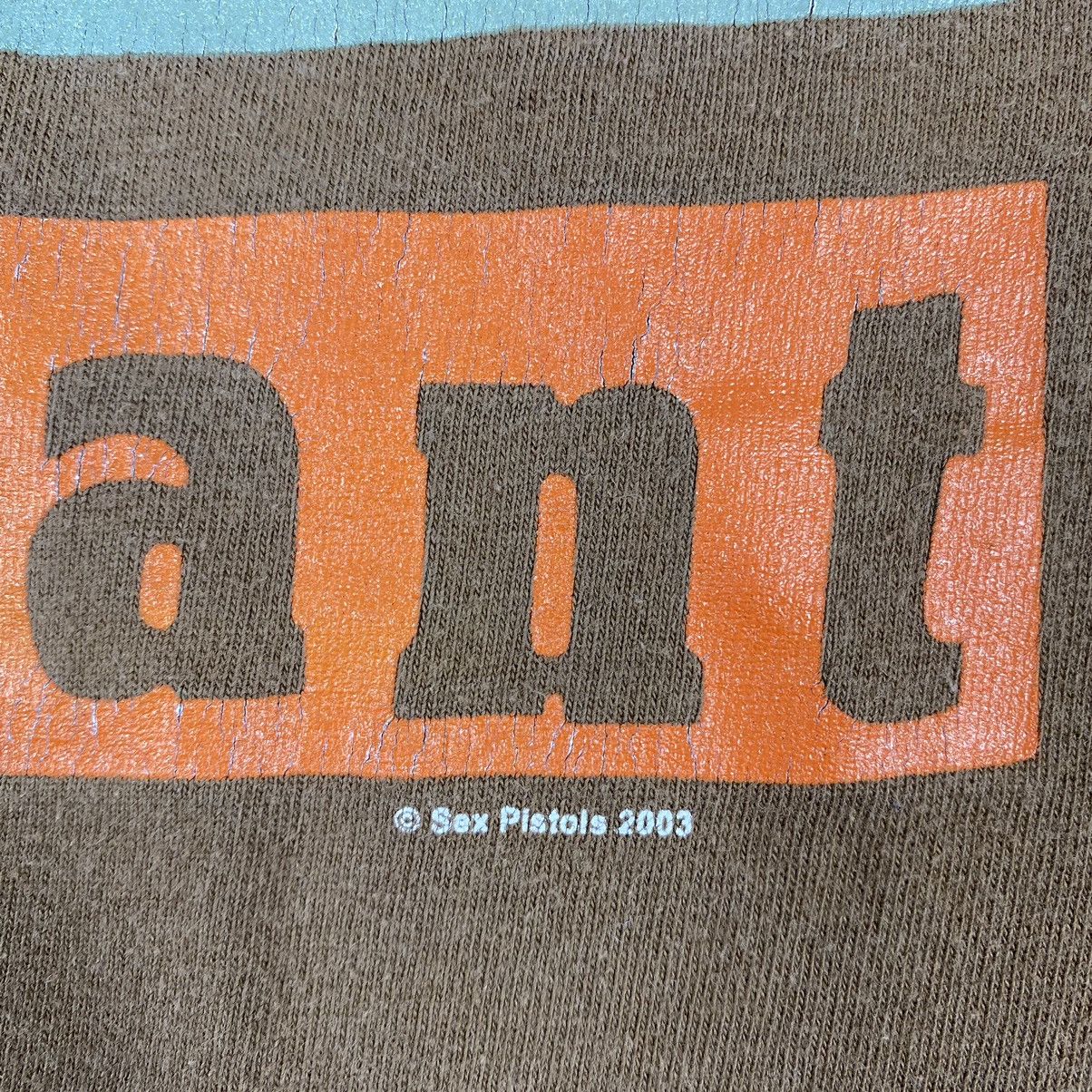 Band Tees × Vintage Vintage 00's SEX PISTOLS Pretty Vacant Faded Band Tee Size US M / EU 48-50 / 2 - 8 Thumbnail