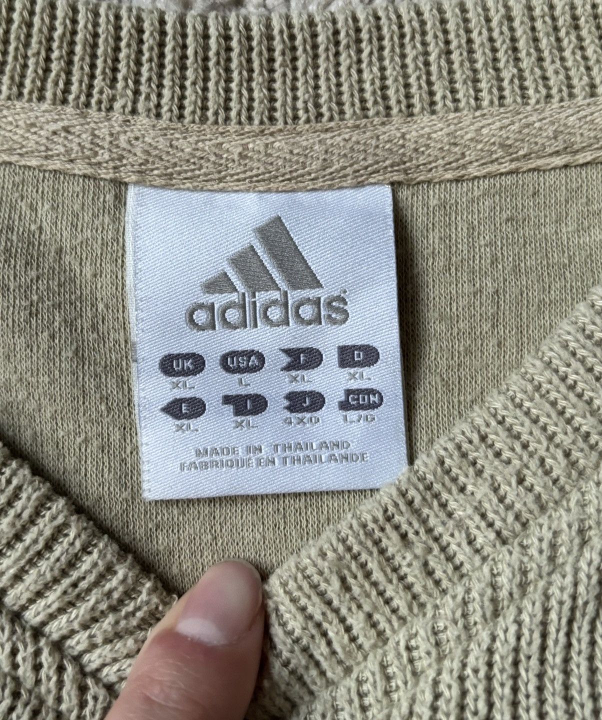 Adidas Vintage Adidas sweater Size US XL / EU 56 / 4 - 6 Thumbnail