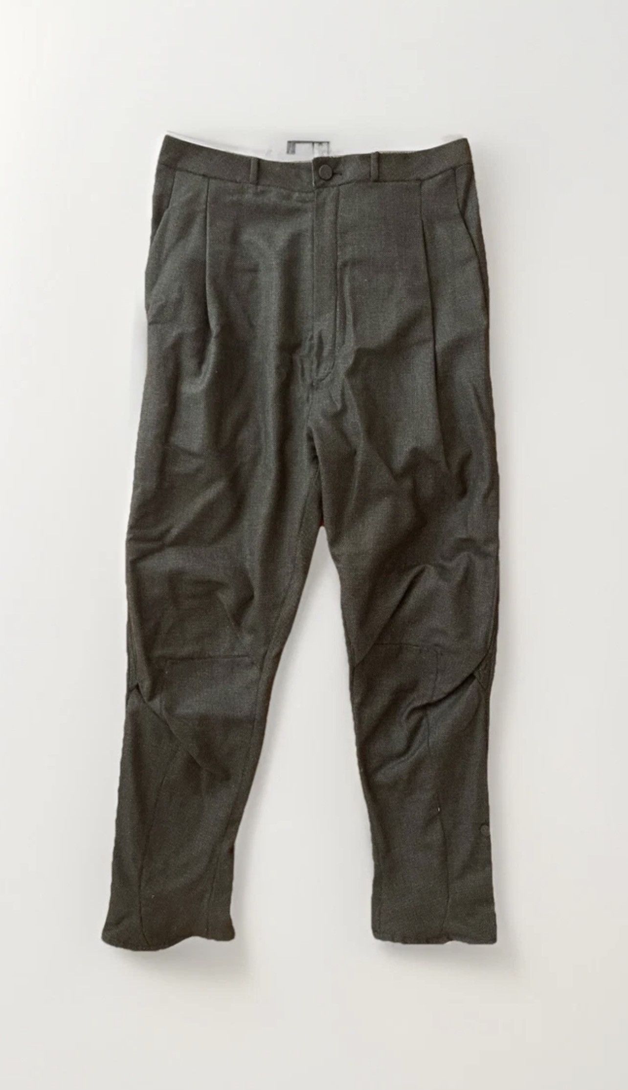 Aitor Throup Double face wool pleated trousers *ALTERED* Size US 32 / EU 48 - 2 Thumbnail