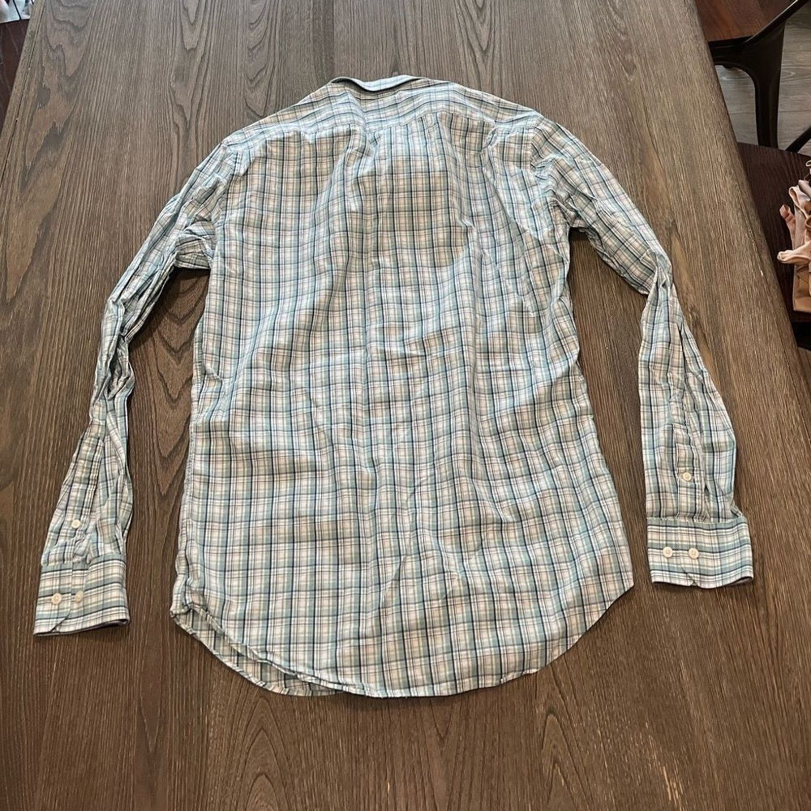 1901 1901 Trim Fit Button Front Dress Shirt Plaid Size 15 34-35 Size US S / EU 44-46 / 1 - 4 Thumbnail