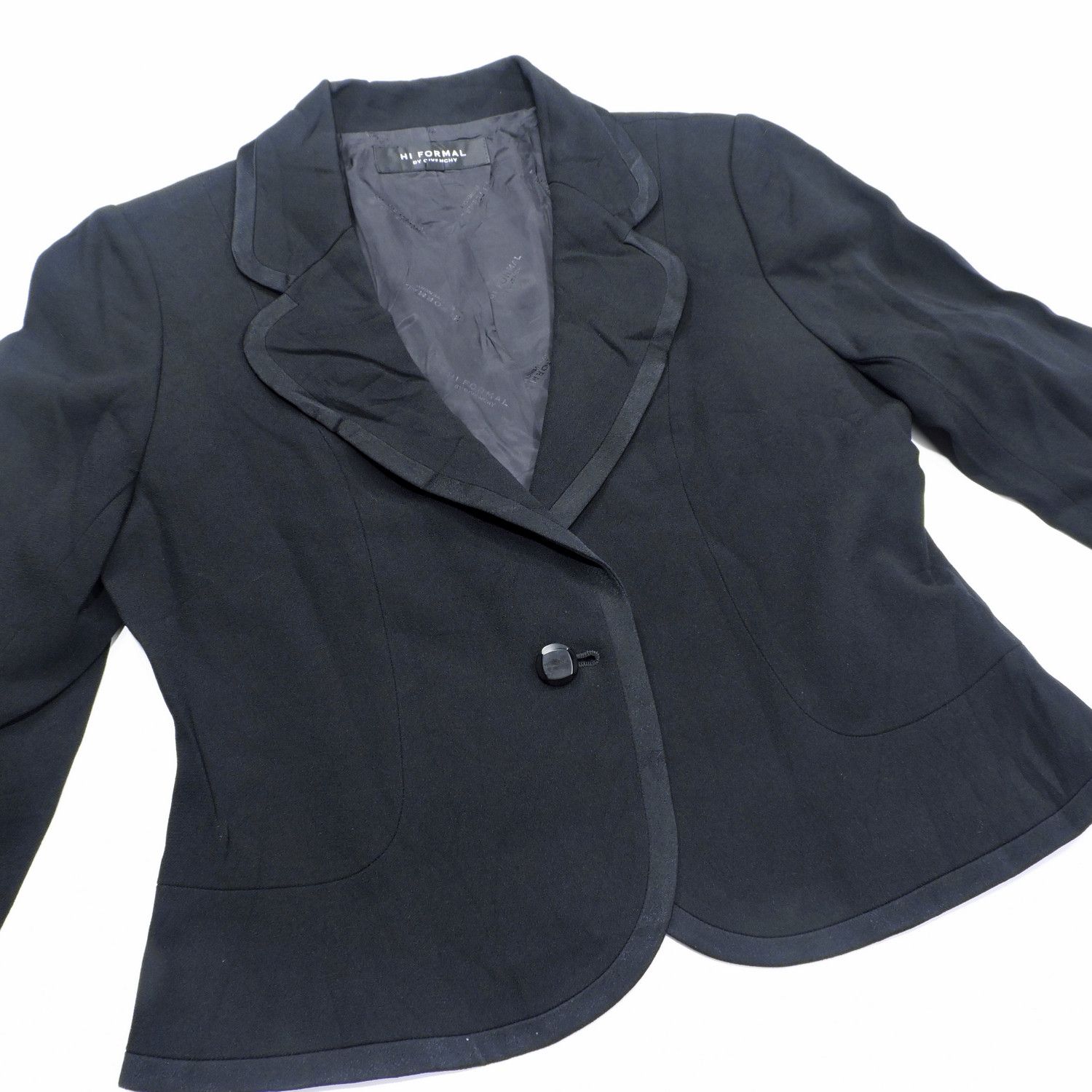 Givenchy GIVENCHY HI FORMAL SINGLE BUTTON CLOSURE TAILORED FIT BLAZER Size M / US 6-8 / IT 42-44 - 10 Thumbnail