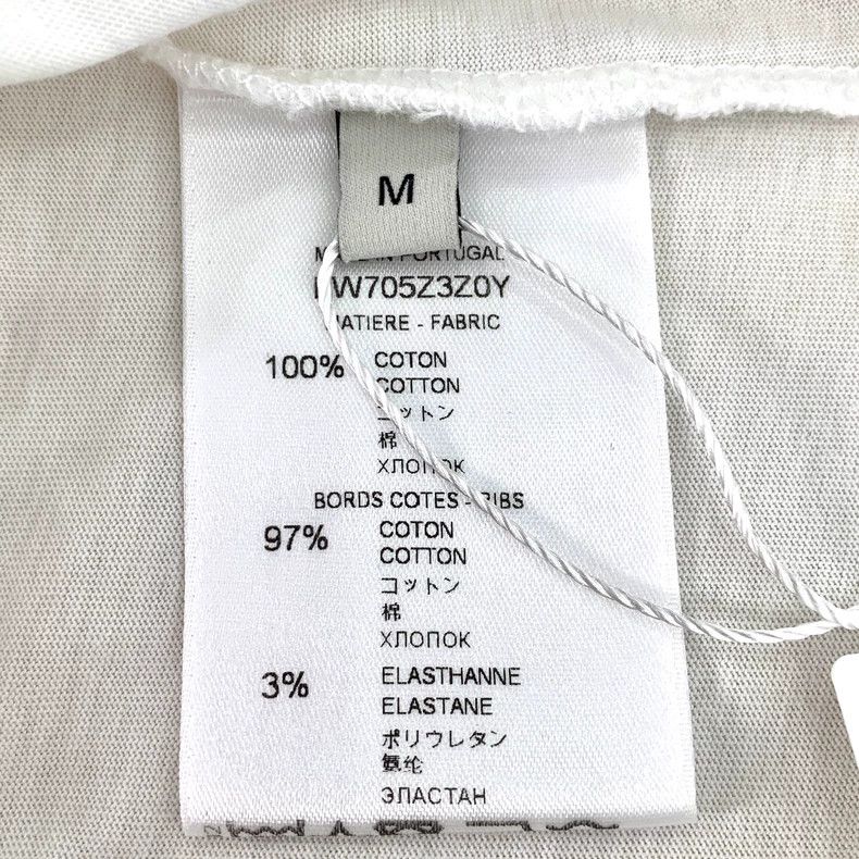 Givenchy Givenchy White Logo Letter Print Cotton Crew Neck Short Sl Size US M / EU 48-50 / 2 - 7 Thumbnail