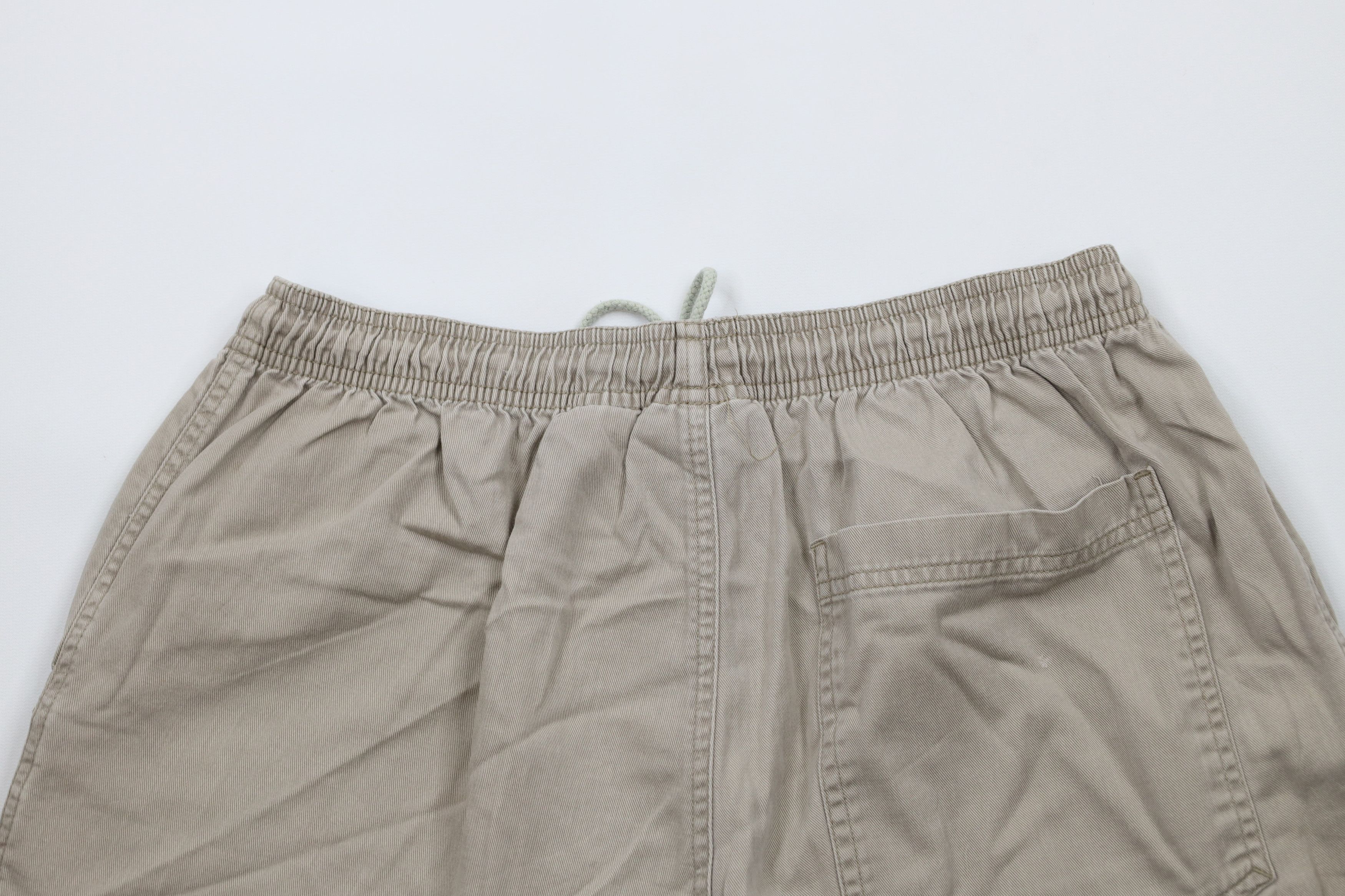 Vintage Vintage 90s Streetwear Blank Above Knee Shorts Beige Size US 32 / EU 48 - 12 Thumbnail