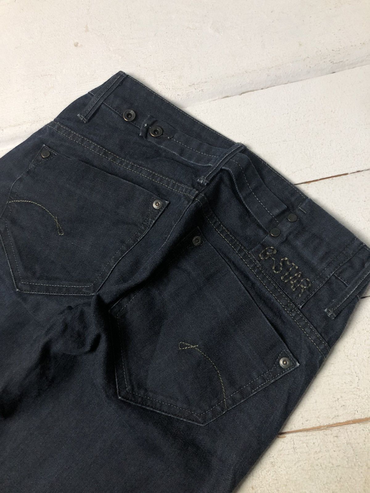 G-Star JAPANE STYLE G STAR RAW BAGGY ARCHIVE CLOTHING OPIUM Y2K Size US 30 / EU 46 - 4 Thumbnail