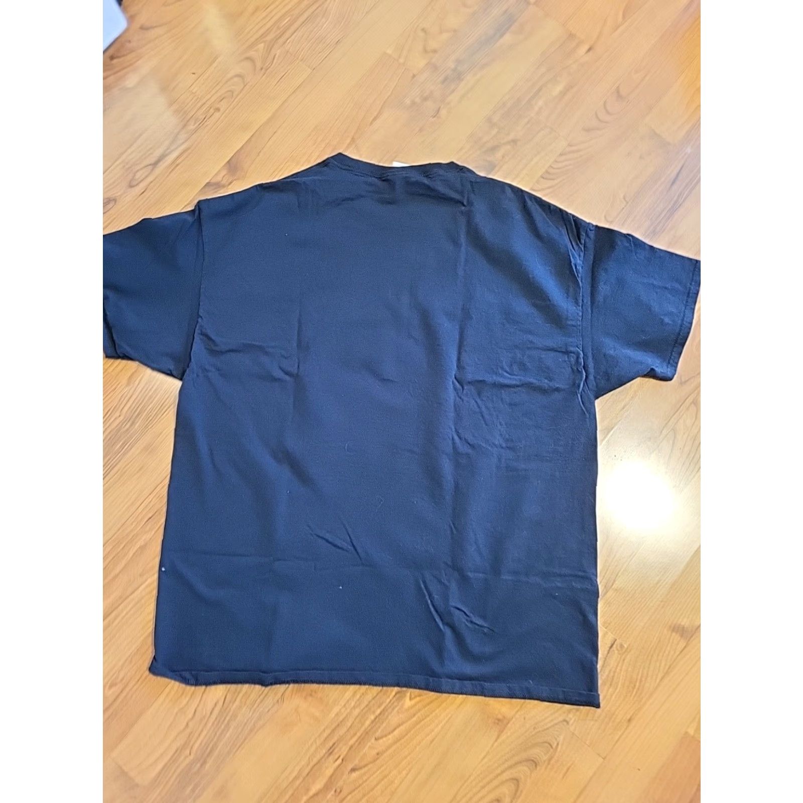 Fruit Of The Loom VINTAGE Fruit of the Loom 2XL T-Shirt Motorcycle Graphic Black Men Crew Neck Short Sleeve Never underestimate an old man on a motorcycle Size US XXL / EU 58 / 5 - 4 Thumbnail