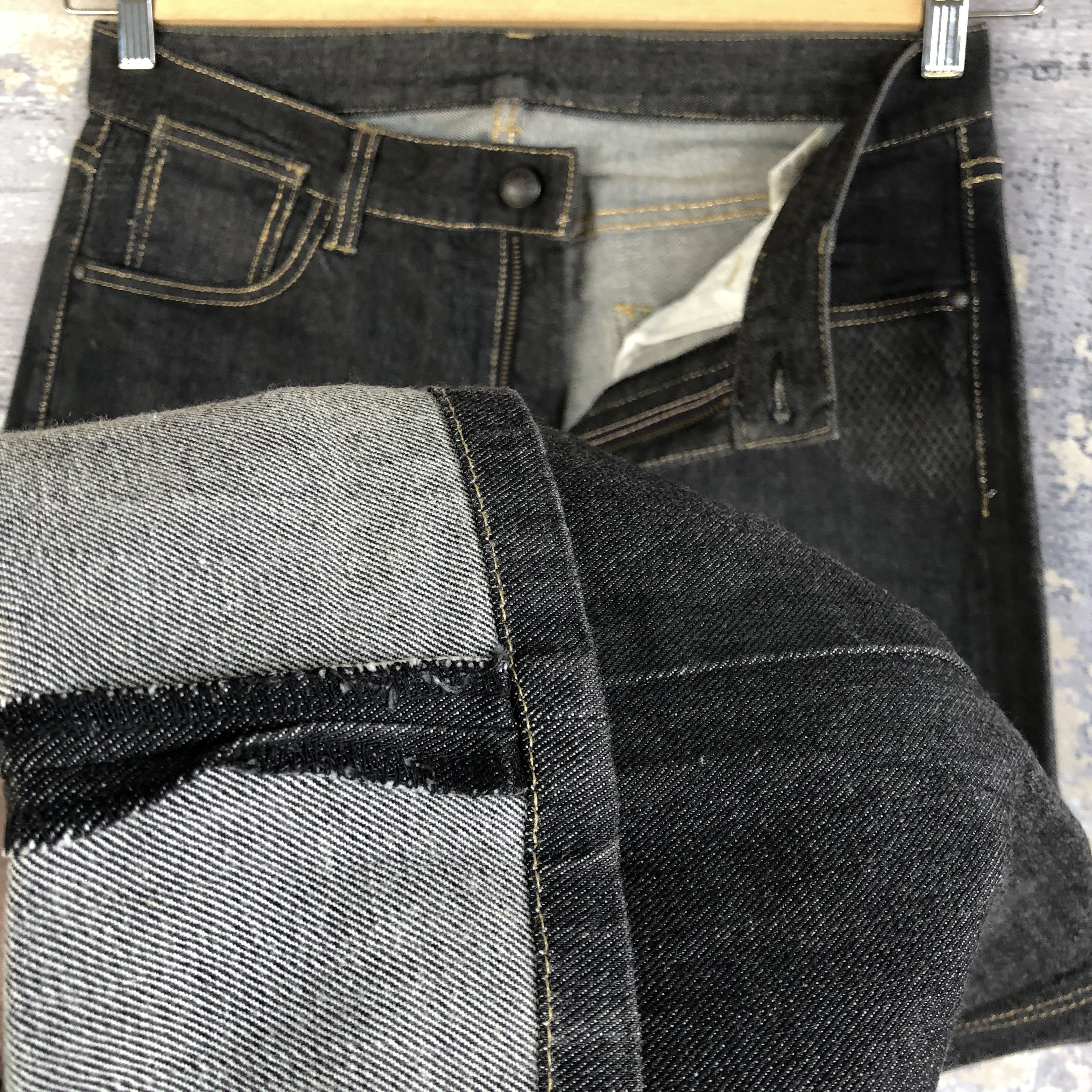 Japanese Brand Vintage Y2K 291295 Homme Jeans 291295 Homme Straight Denim Size US 32 / EU 48 - 8 Thumbnail