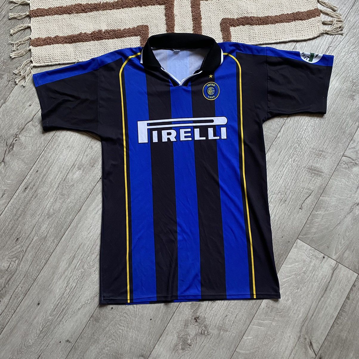 Soccer discount jersey vintage Inter size L