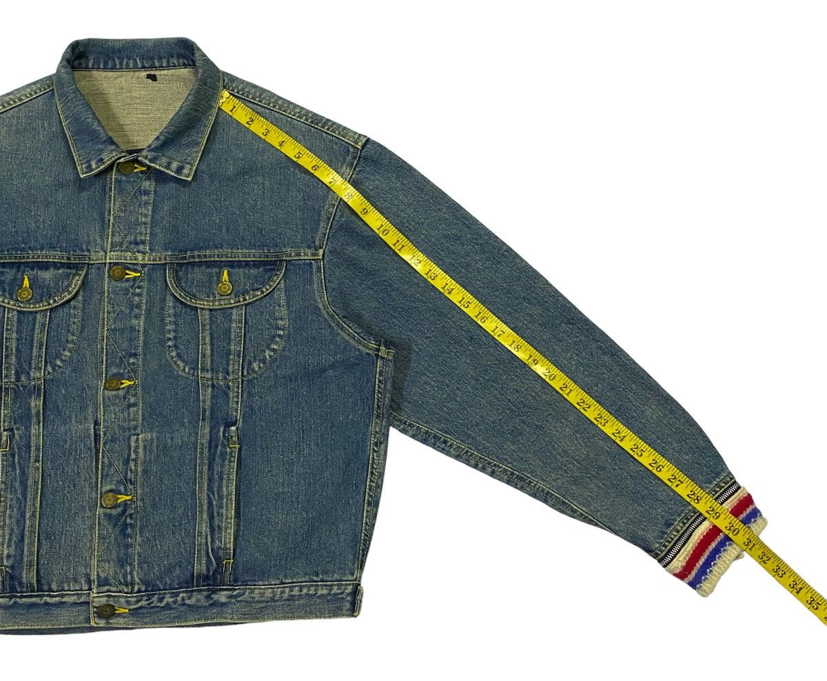 Hysteric Glamour Hysteric Glamour Paris Knit Patch Elfen Logo Denim Jacket Size US L / EU 52-54 / 3 - 9 Thumbnail
