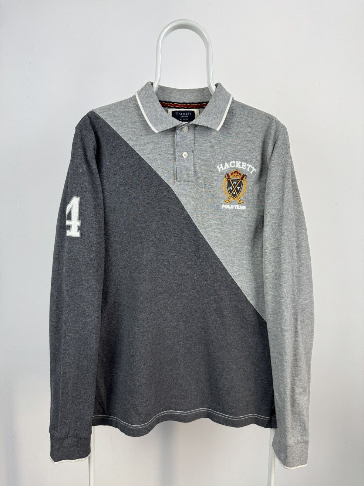 Hackett Hackett Long Sleeve Shirt Polo Team Shirt Size US L / EU 52-54 / 3 - 1 Thumbnail