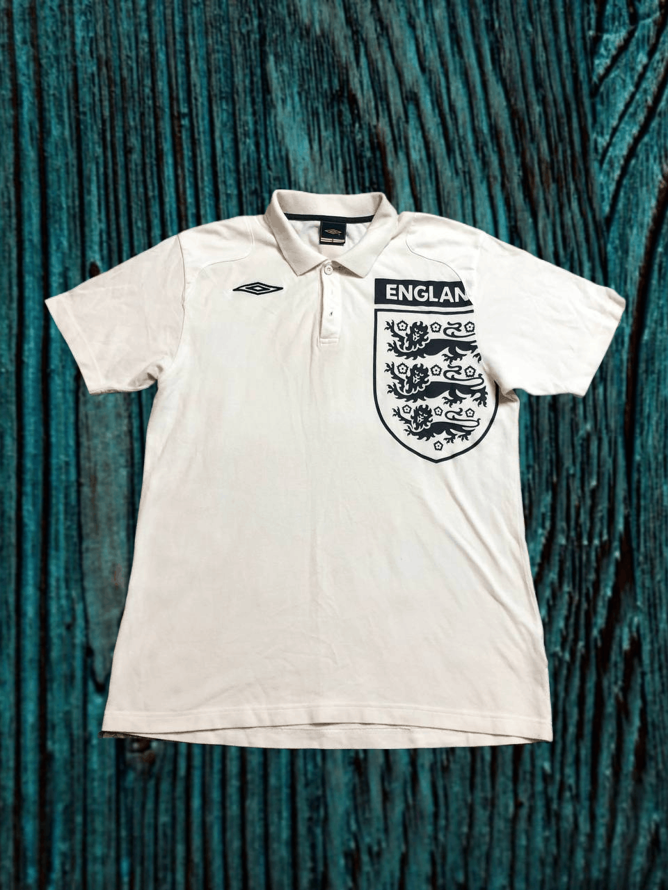 Umbro Vintage Umbro England LOGO vintage polo shirt Size US L / EU 52-54 / 3 - 1 Thumbnail