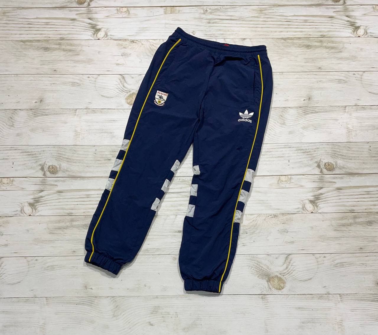 Adidas Adidas Arsenal 1991 1993 Retro Pants Training Soccer Size US 30 / EU 46 - 1 Thumbnail