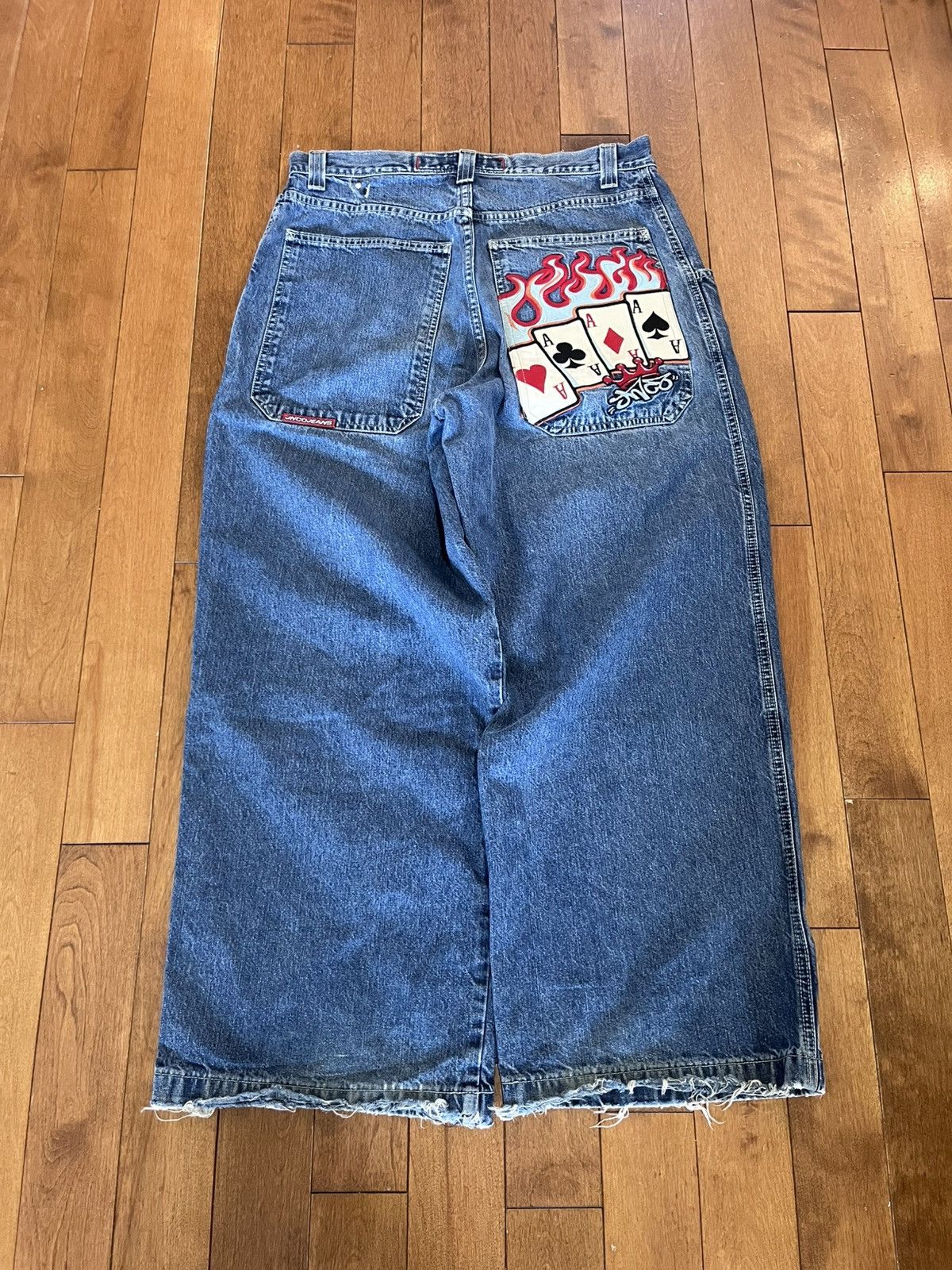 JNCO Jnco flaming cards Size US 34 / EU 50 - 2 Thumbnail