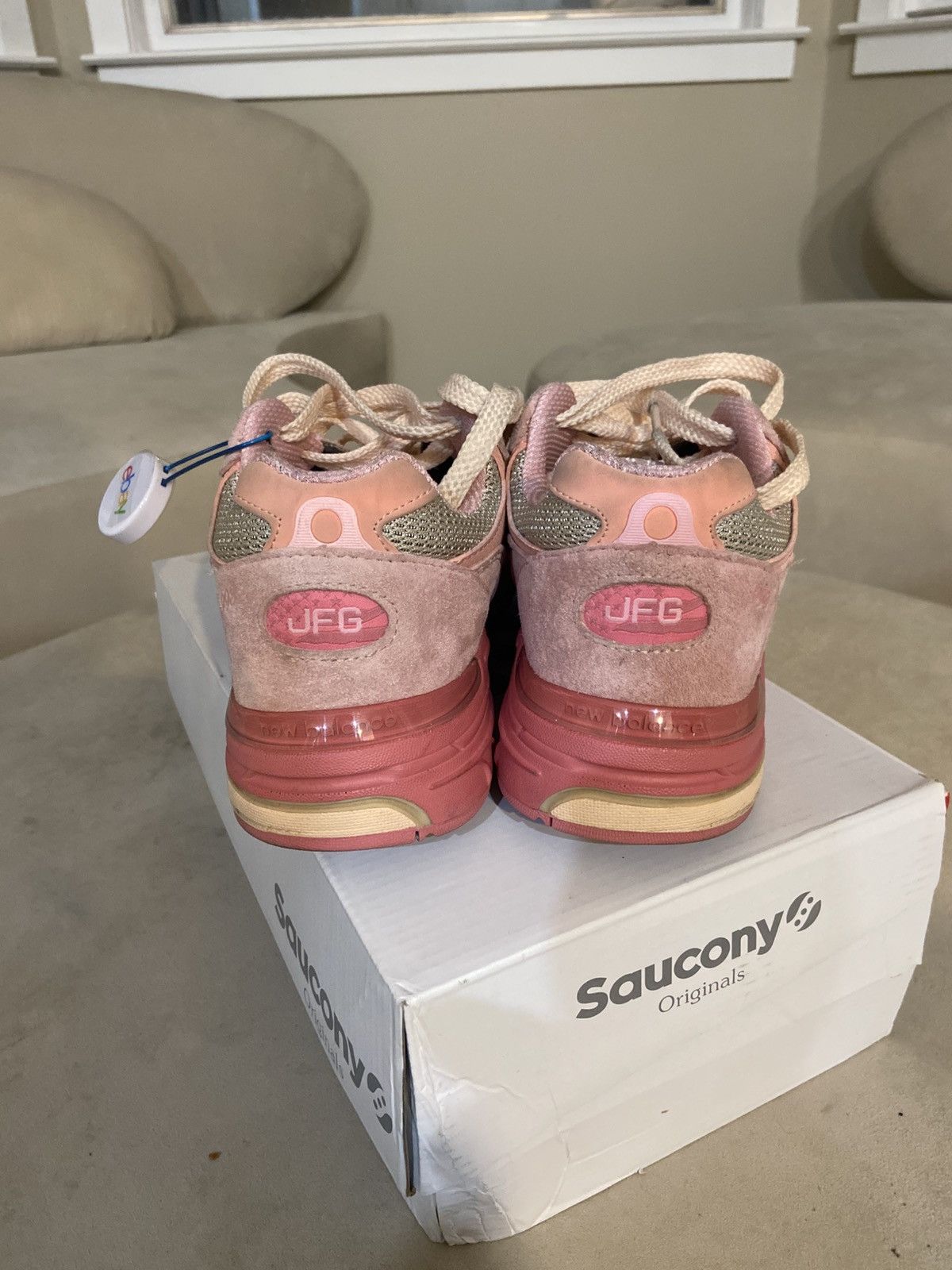 Joe Freshgoods × New Balance New Balance Joe Freshgoods × 993 Performance Art Powder Pink Size US 9 / EU 42 - 4 Thumbnail