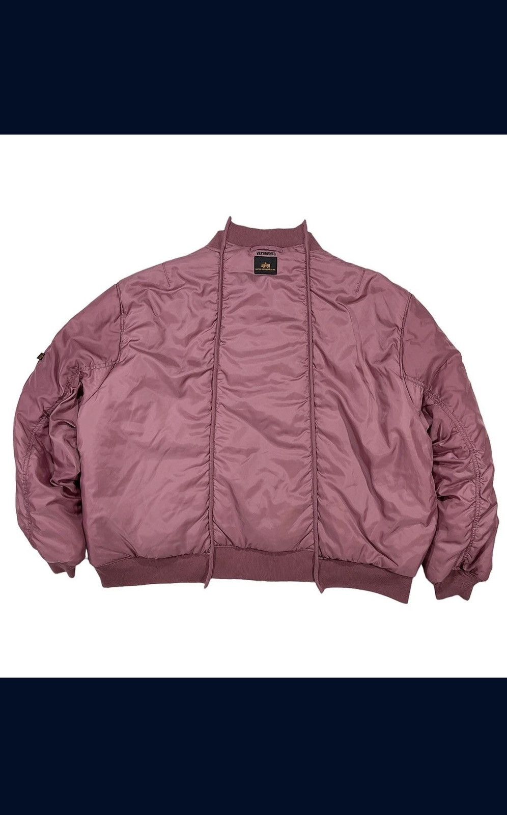 Vetements Vetements Alpha Industries Bomber Size US S / EU 44-46 / 1 - 11 Thumbnail