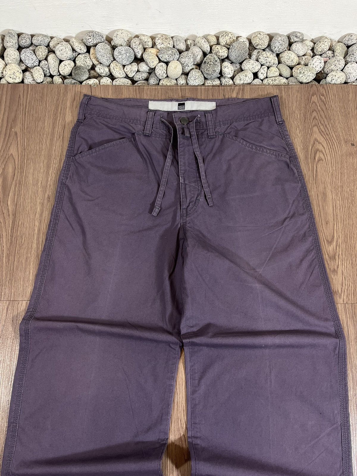 Marithe + Francois Girbaud Marithé François Girbaud Wide Straight Drawstring Pants Size US 32 / EU 48 - 3 Thumbnail
