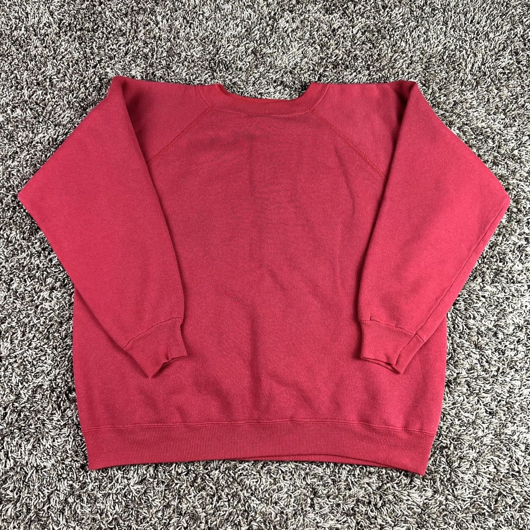 Hanes VINTAGE Hanes Her Way Red Raglan Crewneck Sweatshirt Women’s XL 90s Hanes Her Way Raglan Crewneck Sweatshirt Women’s XL Red Size XL / US 12-14 / IT 48-50 - 3 Thumbnail