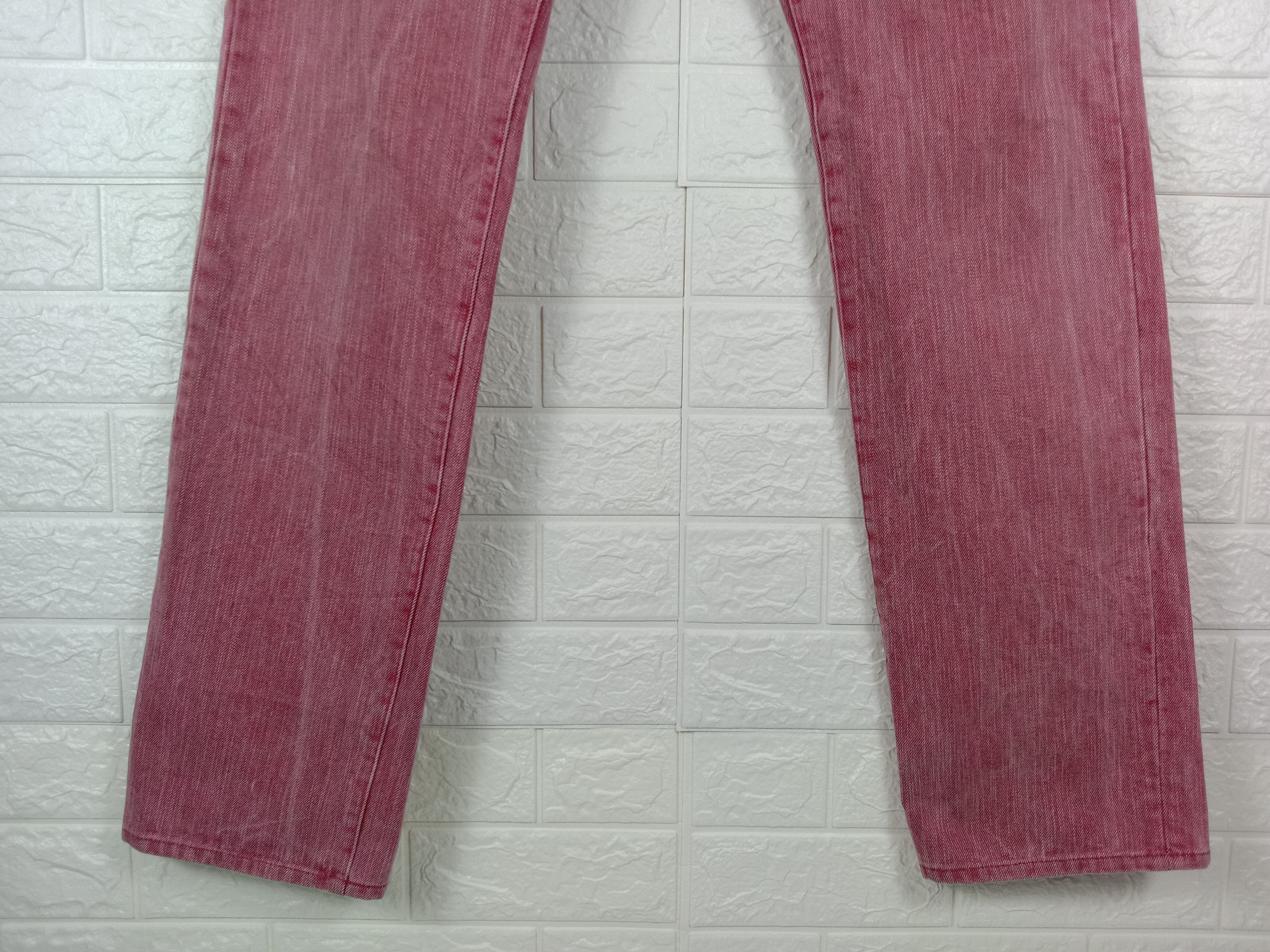 Japanese Brand Japanese Punk Jeans Brand High Street Faded Red Denim Size US 32 / EU 48 - 4 Thumbnail