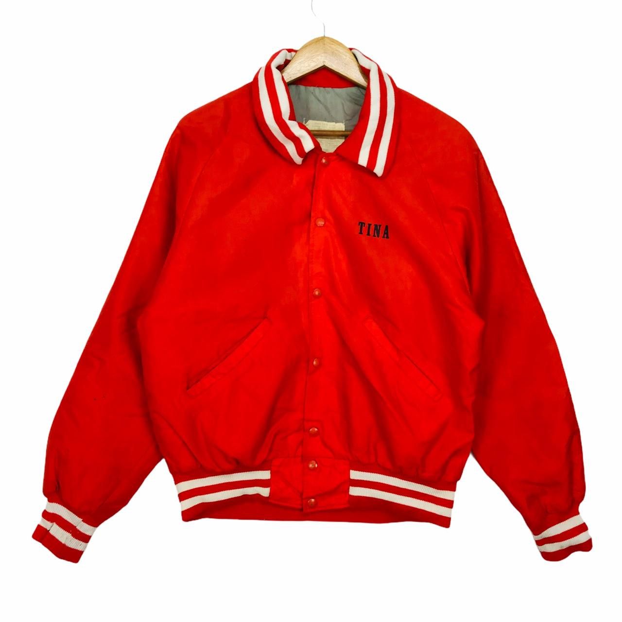Vintage Vtg Manhattan Varsity Girls Basketball Bomber Size US L / EU 52-54 / 3 - 2 Thumbnail