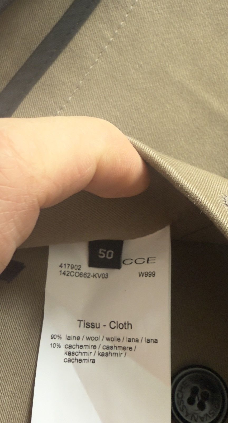 Kris Van Assche KRIS VAN ASSCHE Archive Wool-Cashmere Duffle Coat - Size 50 Size US M / EU 48-50 / 2 - 3 Thumbnail