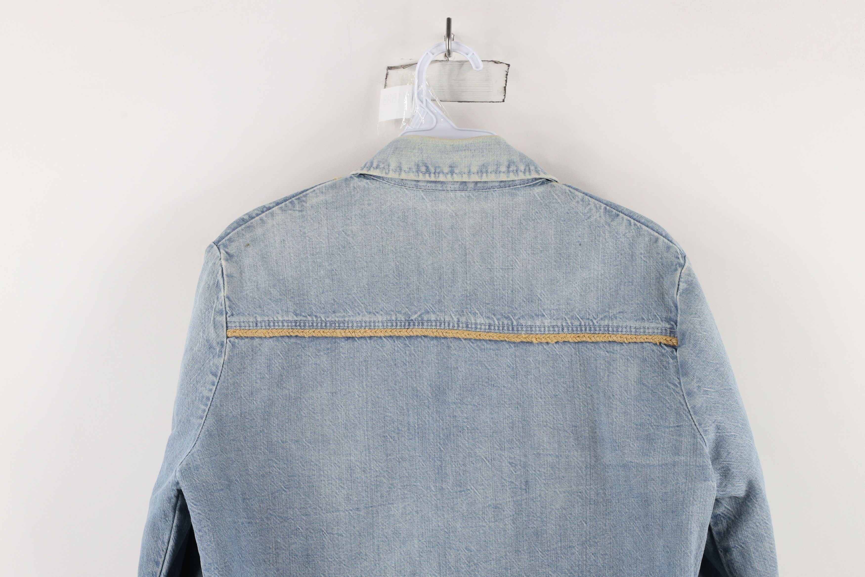 Vintage Vintage 50s 60s Streetwear Denim Button Shirt Jacket USA Size M / US 6-8 / IT 42-44 - 14 Thumbnail