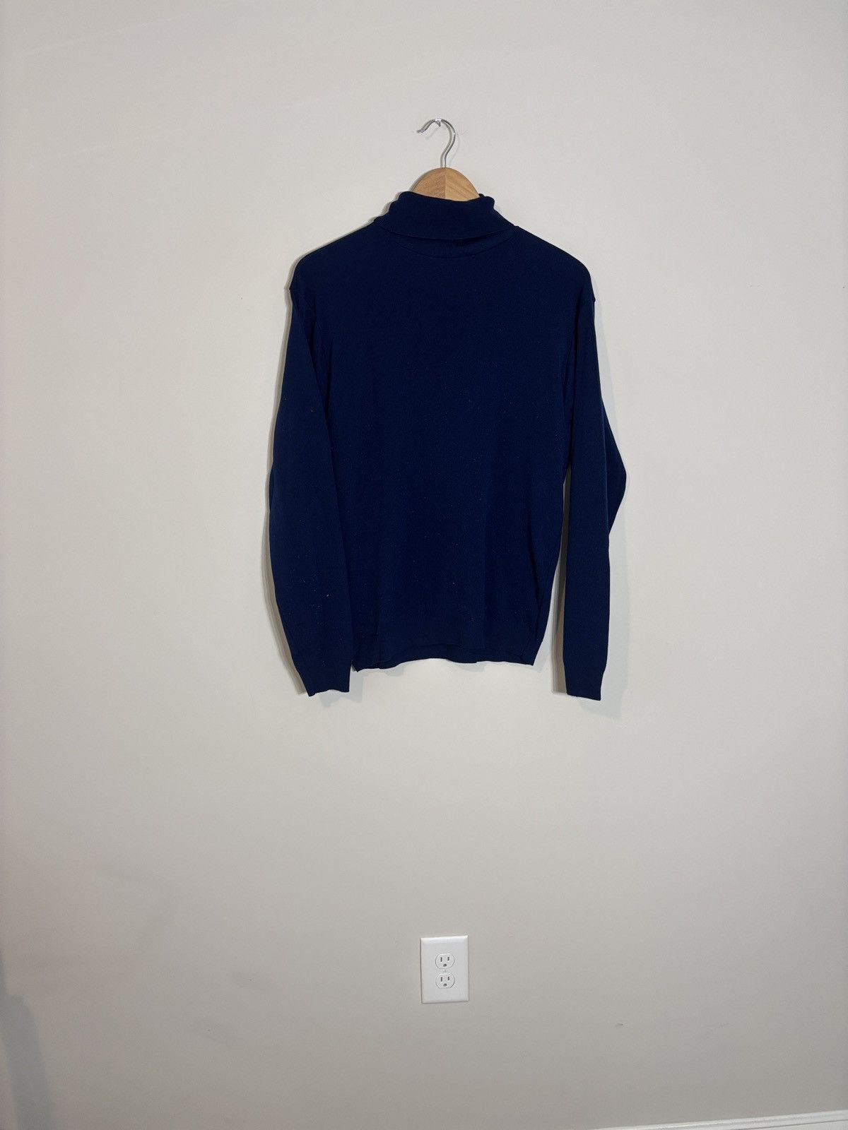 JCPenney Vintage JC Penney Towncraft Ban Lon Turtleneck Sweater 60s Size US L / EU 52-54 / 3 - 1 Thumbnail