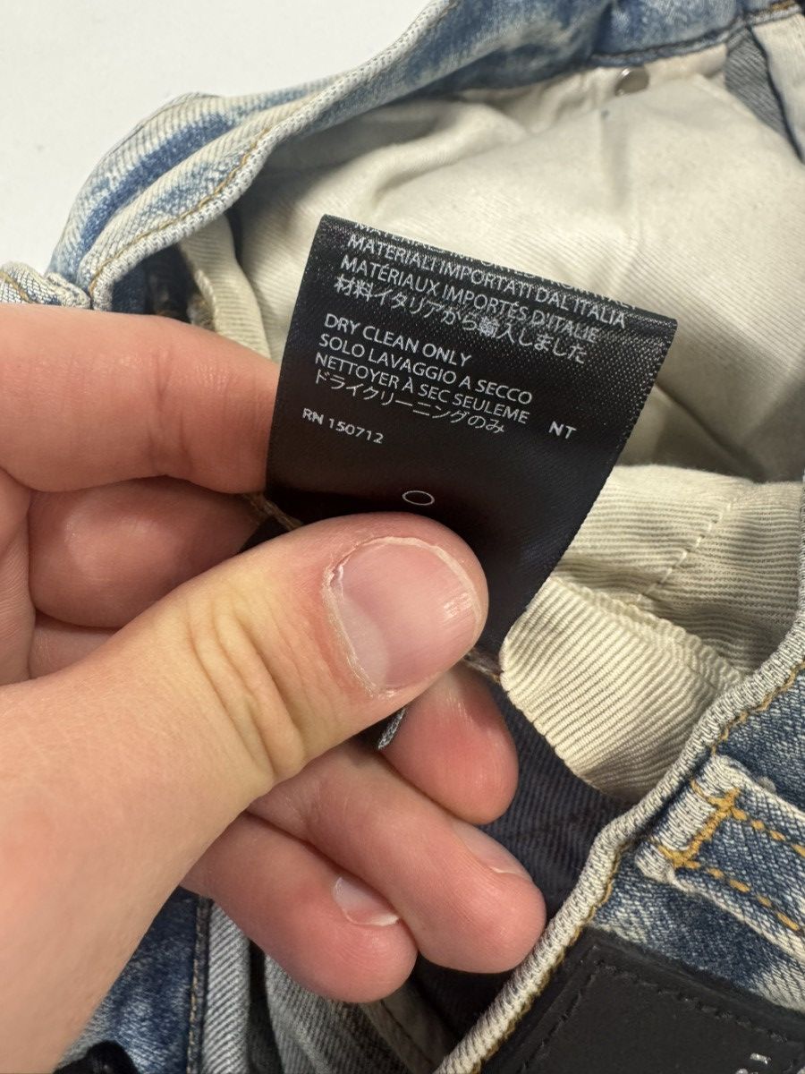 Amiri Amiri Tie Dye Art Patch Jeans Indigo NEW 1500$ Size US 31 - 4 Thumbnail
