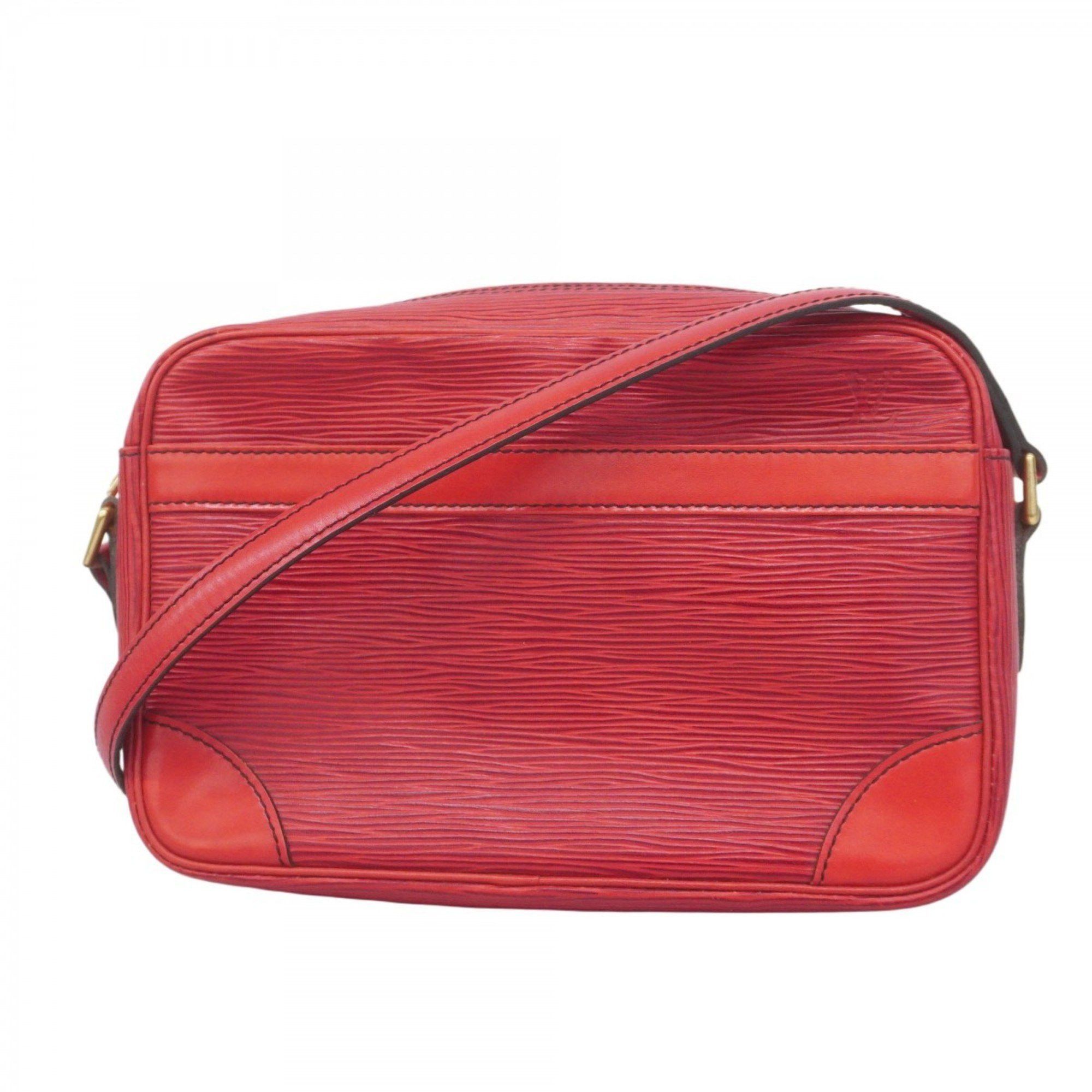 Louis Vuitton Shoulder Bag Epi Trocadero 24 M52317 Castilian Red Women's