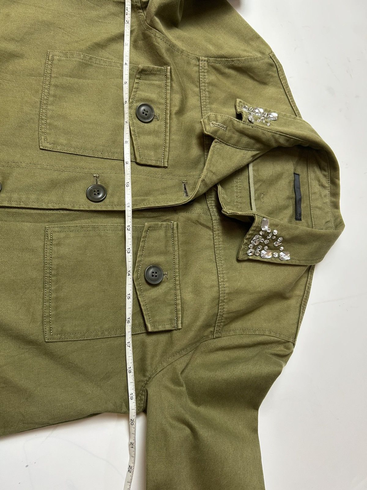 Japanese Brand HEATHER BUTTON UP SHIRT Size ONE SIZE - 5 Thumbnail