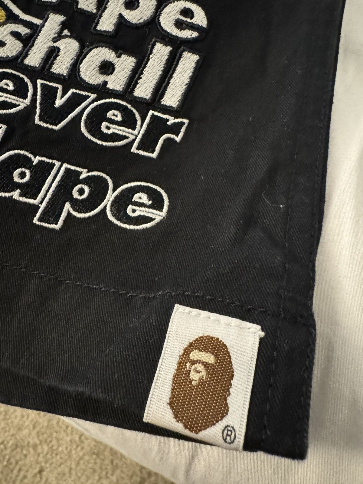 Bape BAPE SHORTS MEDIUM - Ape Shall Never Kill Ape Size US 31 - 7 Thumbnail