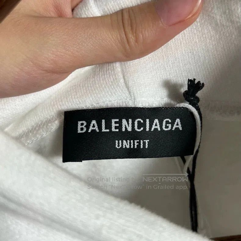 Balenciaga Balenciaga Flag Embroidery Hoodie. Size US XS / EU 42 / 0 - 3 Thumbnail