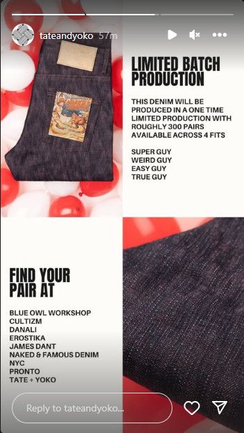 Naked & Famous Naked & Famous 15th Anniversary 15oz Jeans Super Guy 32 Size US 32 / EU 48 - 3 Thumbnail