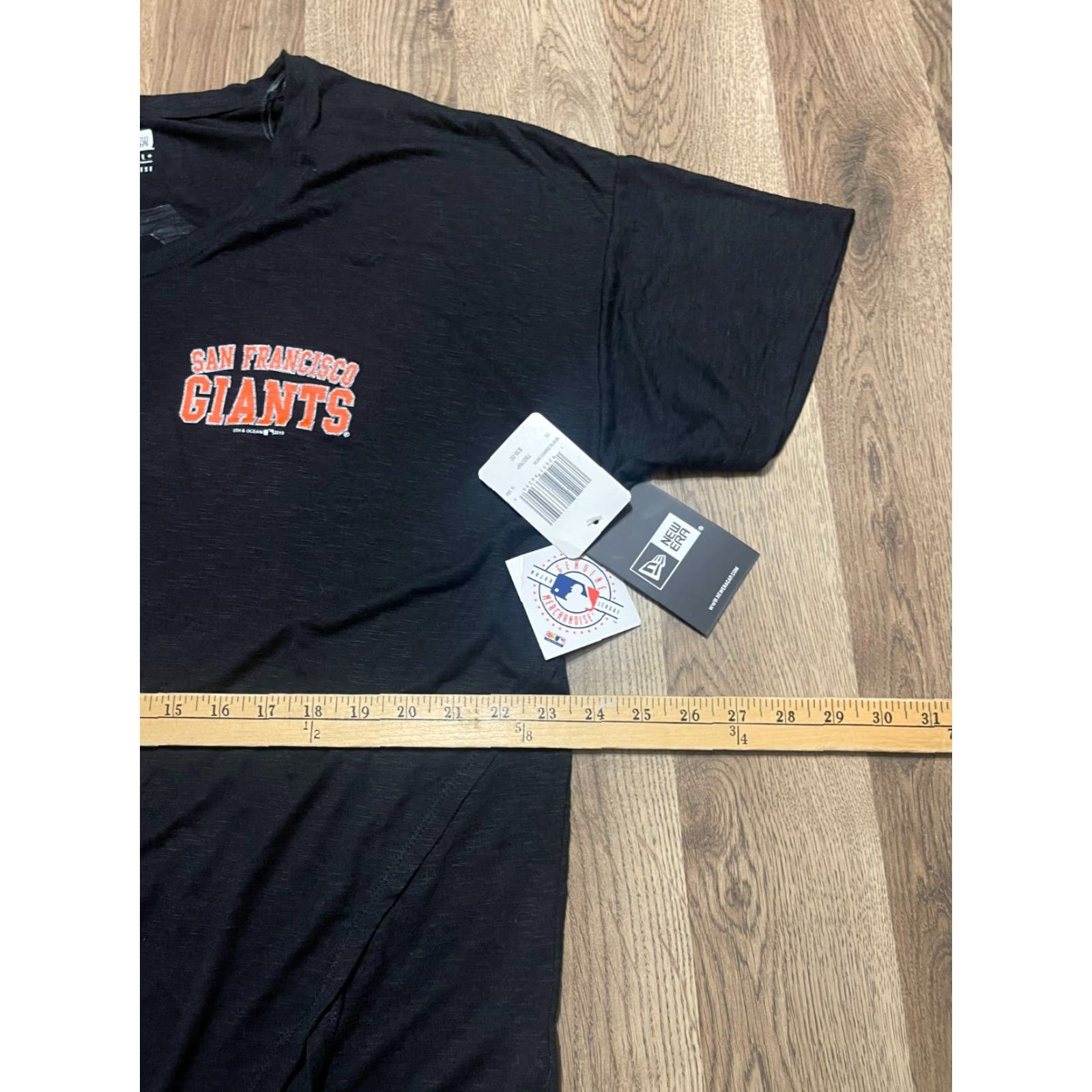 New Era New Era Shirt Womens 1X Black San Francisco GIANTS Baseball Team Shirt Women Plus Size Black GIANTS 1X Size XL / US 12-14 / IT 48-50 - 7 Thumbnail