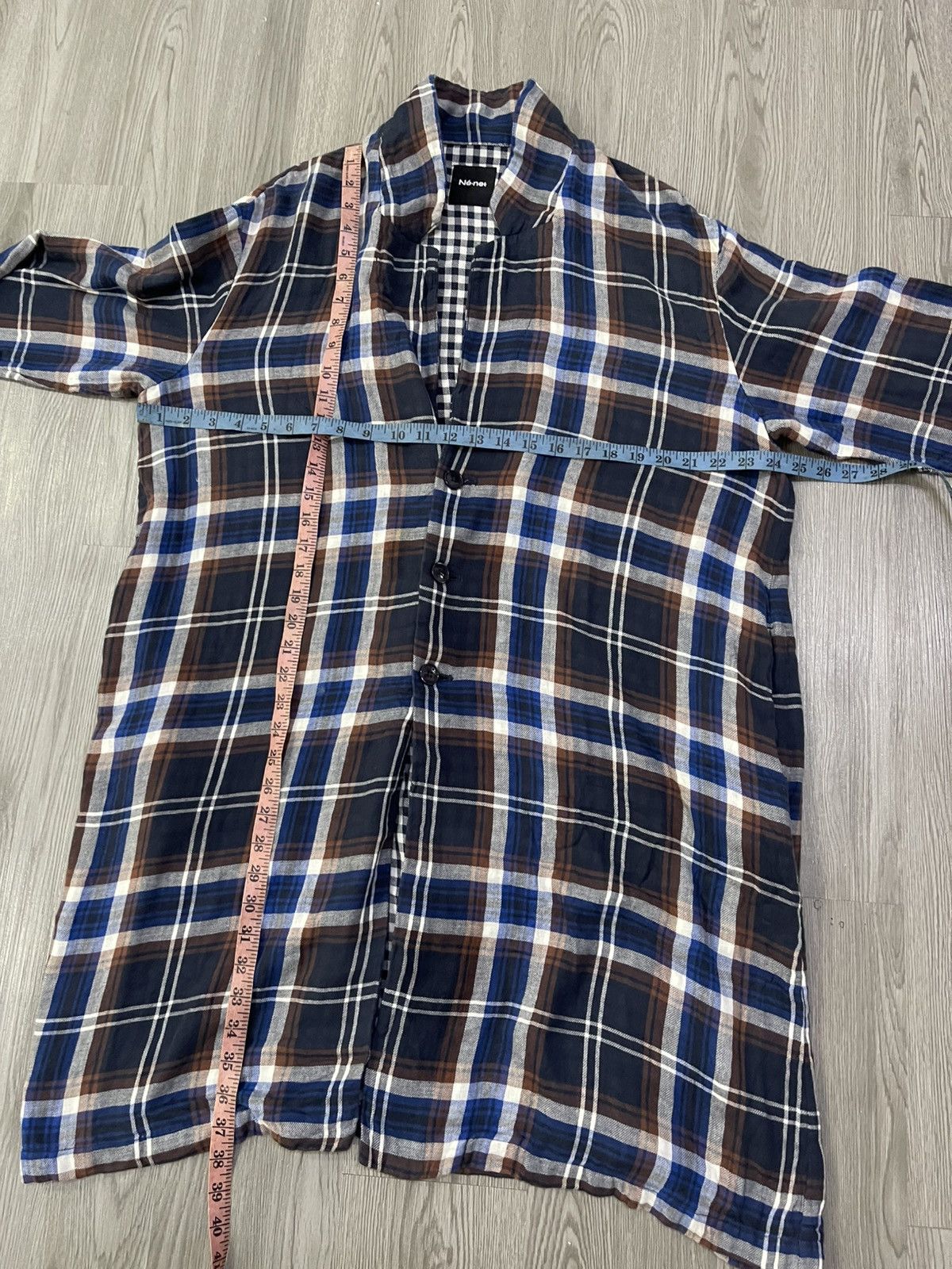 Ne-Net Ne-net issey miyake plaid cotton overshirt Size M / US 6-8 / IT 42-44 - 11 Thumbnail